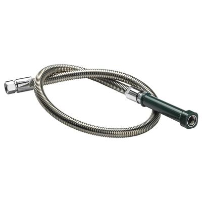 Krowne 21-133L Low Lead Royal Series Pre-Rinse Hose w/ Grip, 44", Stainless Steel