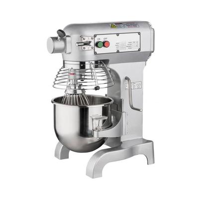 Omcan 20467 10 qt Planetary Commercial Mixer - Bench Model, 2/3 hp, 110v, Silver