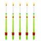 5Pcs Fast Fishing Bobber Set Fishing Float Device Winter Ice Fishing Rod Top Tip Pole Front End