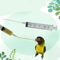 Baby Bird Feeder siringa per alimentazione pappagallo allattamento al seno acqua latte medicina
