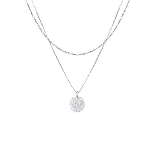 KUZZOI Halskette Herren silber, 50