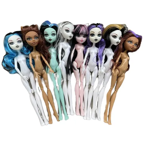 Multi-Gelenke Beweglichen Puppe Körper Spielzeug 23cm Puppe Spielzeug Zu Passen Viele Köpfe Weiß