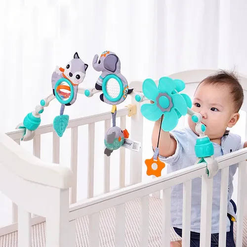 Kinderwagen Spielzeug für Bett mobile Babybett Rasseln Neugeborenen Babybett hängen Rassel Baby Auto