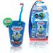 Brush Buddies Thomas & Friends Kids Toothbrushes Kit Manual Toothbrushes for Kids Toothbrush for Toddlers 2-4 Years Travel Toothbrush Kit with Cover and Cup 3PC