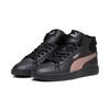 Winterboots PUMA "SMASH 3.0 MID WTR", Damen, Gr. 42, rosa (puma schwarz, rose gold), Synthetik, Leder, unifarben, sportlich, Schuhe, Sneakerboots, Winterschuhe, gefüttert