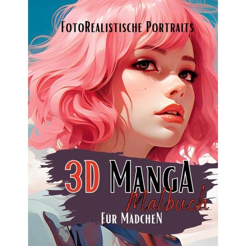 Manga Malbuch für Mädchen – Lucy´s Manga Malbücher