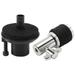 Hi Hat Clutch with Hi-Hat Base Jazz Hiâ€‘Hat Clutch Drum Hi-Hat Stand Post for Hi Hat Cymbal Drum Accessories