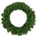 Pre-Lit Dorchester Pine Artificial Christmas Wreath 24-Inch Clear Lights - 24"