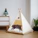 RKZDSR Pet Tent: The Tent -wastable Tent Is Equipped With Dog Hole And Folding Pet Tent Furniture