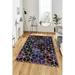 LaModaHome Area Rug Non-Slip - Pink Geometric Soft Machine Washable Bedroom Rugs Indoor Outdoor Bathroom Mat Kids Child Stain Resistant Living Room Kitchen Carpet 2.7 x 9.9 ft (43)