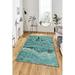 LaModaHome Area Rug Non-Slip - Grey Watercolor Soft Machine Washable Bedroom Rugs Indoor Outdoor Bathroom Mat Kids Child Stain Resistant Living Room Kitchen Carpet 2 x 3.3 ft (18)