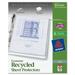 Avery Economy-weight Sheet Protector - Letter 8.50 X 11 - Polypropylene - 100 / Box - Clear (AVE75539)