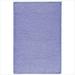 Simply Home - Solid Solid Amethyst 7 ft. square Rug - Indoor/Outdoor Reversible Stain/Fade Resistant