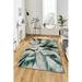 LaModaHome Area Rug Non-Slip - Brown Annual Soft Machine Washable Bedroom Rugs Indoor Outdoor Bathroom Mat Kids Child Stain Resistant Living Room Kitchen Carpet 2.7 x 1.7 ft