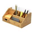 Hxoliqit Box Office Wooden Multifunctional Storage Clutter Desktop Box Desktop Storage Housekeeping & Organizers Storage Boxes Storage Bag Organizer Storage Bags