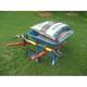 Grip Wheelbarrow Tool Holder With Mesh Bag Secures Tools To Wheelbarrow