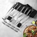 21pcs BBQ Accessories Grill Set for Outdoor Grill Utensils Stainless Steel Grilling Tools Grill Kit
