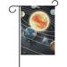 SKYSONIC Garden Flag Solar System with Planets Double-Sided Printed House Sports Flag-28x40(in)-Polyester Decorative Flags for Courtyard Garden Flowerpot