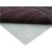 Rug With Rug Pad - Cabernet Black And Burgundy Braided Rug. Comes With Rug Pad. Stain Resistant Washable For Kitchen Entryway Bathroom 22 X 72 Rug. Outdoor Country Farmhouse Rustic Style