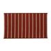 42 x 66 in. Naughty Elf Stripe Christmas Rectangle Rug - Red
