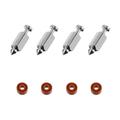 1 Set Lawn Mower Carburetor Pin Valves Lawn Mower Engine Part Steel Color