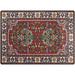 SKYSONIC Bohemian Flower Design Area Rug 4 x5 Pet & Child Friendly Carpet for Living Room Bedroom Dining Room Indoor Outdoor Soft Rug Washable Non Slip Comfortable Area Rug