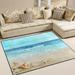 Dreamtimes Sea Beach Starfish Area Rug 5 x7 Pet & Child Friendly Carpet Indoor Outdoor Soft Rug Washable Non Slip Comfortable Area Rug