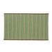 22 x 34 in. Naughty Elf Stripe Christmas Rectangle Rug - Green