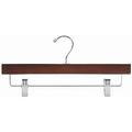 walnut & pant/skirt hanger [ bundle of 25 ]