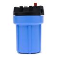 Package Of 6 Pentek 158002 3/8 #5 Blue/Black Water Filter Housing w/ Press...