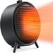 Portable Heaters for Indoor Use - 1500W Ceramic Small Room Space Heaters Little Electric Space Heater for Home Office