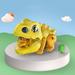 KYAIGUO Kids Baby Toys Car Dinosaur Catapult Toy Car for Kids Toddler Boy Toys 3-6Y Baby Dinosaur Toys Inertia Car