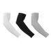 jiayin 10 Pairs Cooling Arm Sun Sleeves Compression UV Protection Cooling for Men Women Summer Sunblock Cycling Driving Golf Running 10 pairs Black