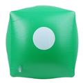 Portable Inflatable Dice Large Inflatable Dice Fun Inflatable Dice Toy for Indoor Outdoor Lawn Game Pool Party Board Game[Green]