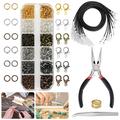 Jewelry Making Supplies HFDR Jewelry Repair Kit Jewelry Finding Kit Earring Making Supply Jewelry Tools Pliers Jewelry Wire Wire Wrapping Tool Kits Jewelry Making Kit Beading Supplies