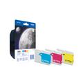 Brother LC-1000RBWBPDR Ink cartridge multi pack C,M,Y Blister, 3x400 p