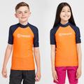 Kids' Short Sleeve Rash Vest - Orange