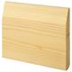 Wickes Chamfered /BULLNOSE Natural Pine Skirting - 19 x 167 x 4200mm