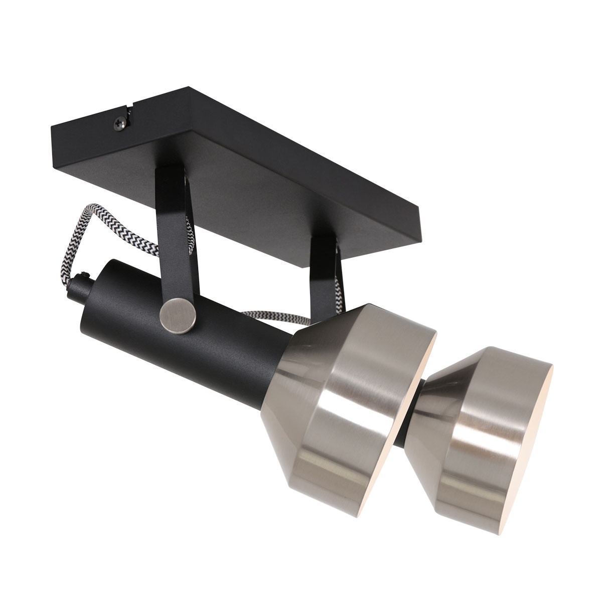 Mexlite Spot 3338ZW dimmbar 2-flammig E27-Fassung Image