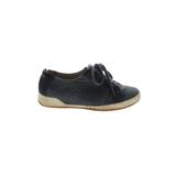 Dansko Sneakers: Blue Solid Shoes - Women's Size 37 - Round Toe