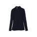 Under Armour Long Sleeve Turtleneck: Black Solid Tops - Kids Girl's Size X-Small