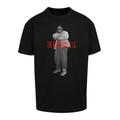 T-Shirt UPSCALE BY MISTER TEE "Upscale by Mister Tee Herren Biggie Smalls Concrete Oversize Tee" Gr. XXL, schwarz (black) Herren Shirts T-Shirts