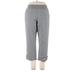 Lands' End Casual Pants - High Rise: Gray Bottoms - Women's Size X-Large