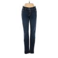 Rich & Skinny Jeans - Super Low Rise: Blue Bottoms - Women's Size 27