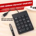 USB numerische Tastatur Draht Numpad digitale 19 Tasten Mini-Tastatur für PC Laptop Notebook Tablets