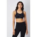 Sport-BH SHOCK ABSORBER "Sa Bra S5044 ULTIMATE RUN BRA" Gr. 75, Cup B, schwarz Damen BHs Sport-BHs