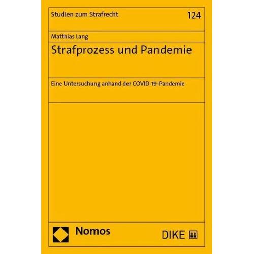 Strafprozess und Pandemie – Matthias Lang