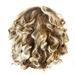 Women Blonde Hair Short Curly Wig Big Wavy Wig for Daily Party Decoration