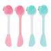 NUOLUX 4pcs Facial Cleansing Brush Silicone Facial Cleanser Brush Facial Cleansing Tool