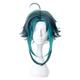 Aniem Genshin Impact Xiao 40cm Green Mixed Cosplay Wig Braided Synthetic Hair